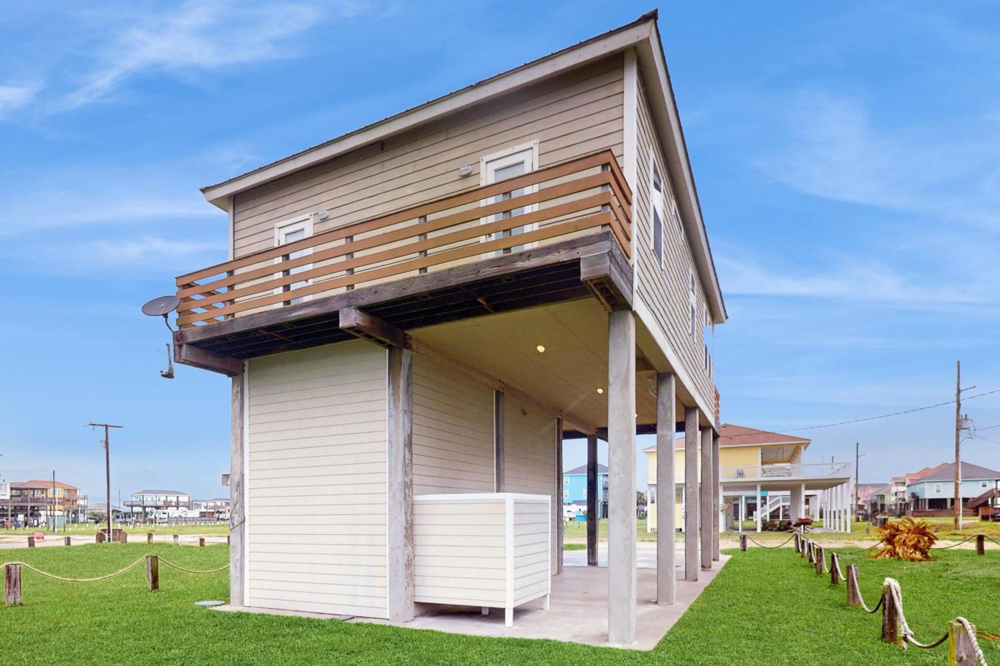 Coastal Cabana Crystal Beach Bagian luar foto