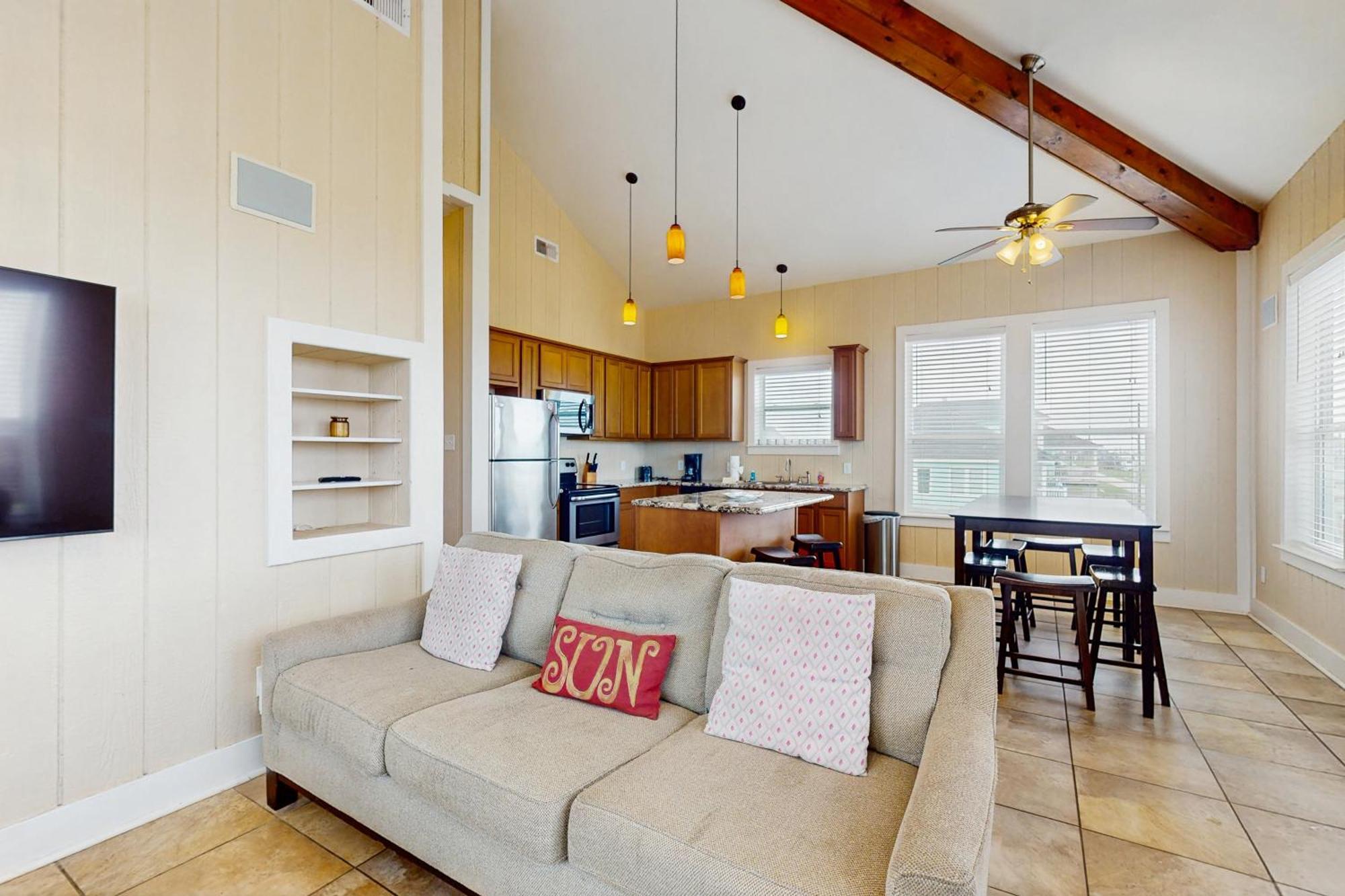 Coastal Cabana Crystal Beach Bagian luar foto