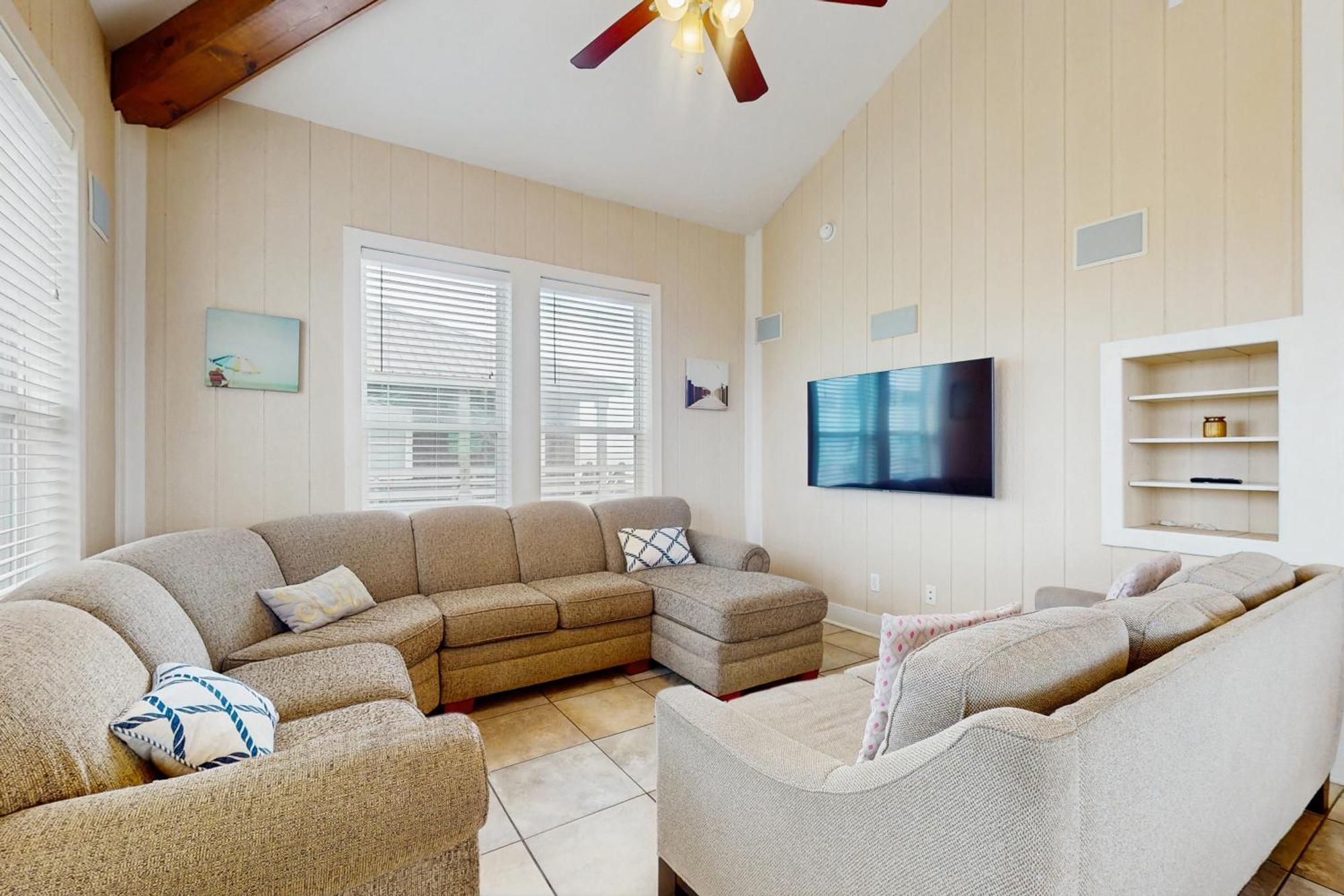 Coastal Cabana Crystal Beach Bagian luar foto